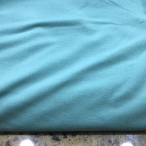 Turquoise two way stretch material